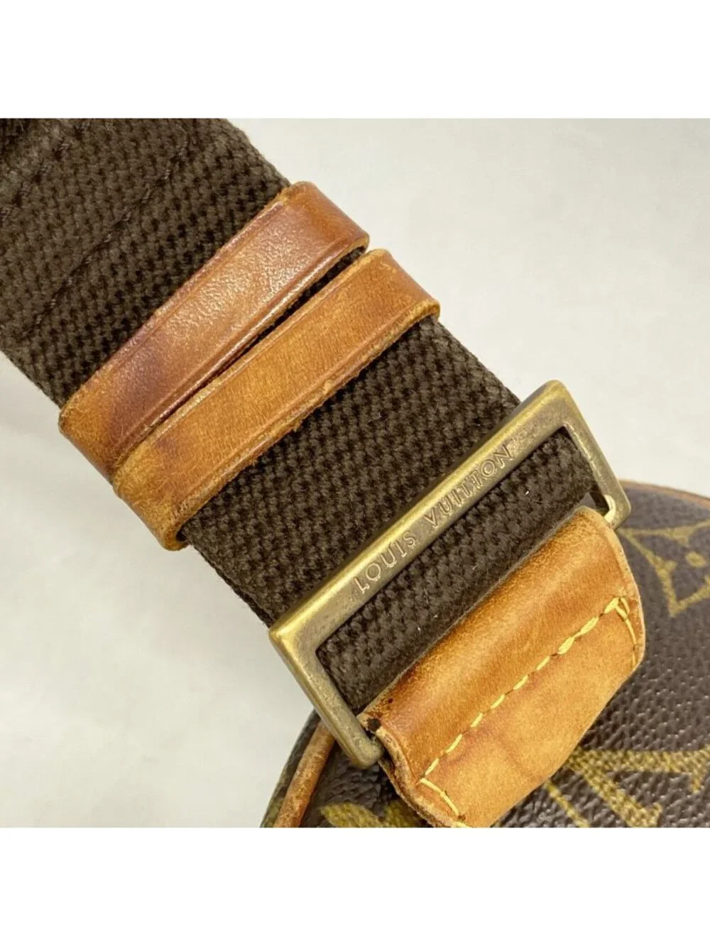 Louis Vuitton Belt Bag Monogram Pochette Gange Brown